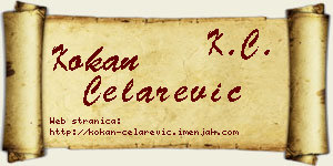 Kokan Čelarević vizit kartica